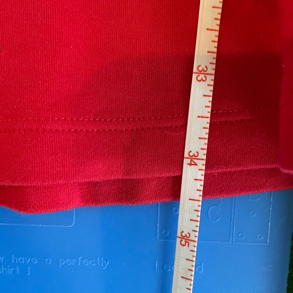 *DONATED* NY & Co | Bright Red Dress with Pockets | Stretchy - Picture 5 of 7